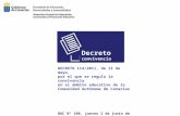 DECRETO 114/2011, de 11 de mayo, por el que se regula la convivencia en el ámbito educativo de la Comunidad Autónoma de Canarias BOC Nº 108, jueves 2 de.