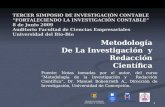 1 Metodología De La Investigación y Redacción Científica Dirección de Investigación Universidad de Concepción TERCER SIMPOSIO DE INVESTIGACIÓN CONTABLE.