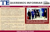Boletín Informativo Año 5 No. 25 Segunda edición Julio 2007.TRIBUNAL ELECTORAL DE PANAMÁ Nuevo Juzgado Penal Electoral El Tribunal Electoral inauguró el.