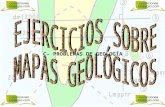 EJERCICIOS MAPAS GEOLÓGICOS