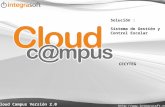 CECYTEG Soluci ó n : Sistema de Gesti ó n y Control Escolar  Cloud Campus Versi ó n 2.0.