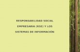 RESPONSABILIDAD SOCIAL EMPRESARIA (RSE) Y LOS SISTEMAS DE INFORMACIÓN.
