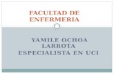 YAMILE OCHOA LARROTA ESPECIALISTA EN UCI FACULTAD DE ENFERMERIA.