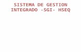 SISTEMA DE GESTION INTEGRADO -SGI- HSEQ. Sainc Ingenieros Constructores S.A., se constituye el 18 de enero de 1977 con el nombre de OTERO, TAFUR Y DURAN.