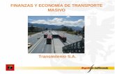 FINANZAS Y ECONOMÍA DE TRANSPORTE MASIVO Transmilenio S.A.