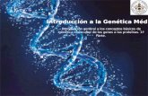 Introducción a la Genética Médica Introducción general a los conceptos básicos de genética molecular: de los genes a las proteínas. 1ª Parte.