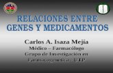Carlos A. Isaza Mejía Médico – Farmacólogo Grupo de Investigación en Farmacogenética - UTP.