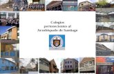 Colegios pertenecientes al Arzobispado de Santiago.