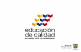 Subdirección de Referentes y Evaluación de la calidad educativa La Evaluación de los Educadores.
