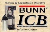 La Marca Mundial de Calidad en Equipos de Bebidas 1 ICB Capacidad y Consistencia Infusion Coffee Brewers Manual de Capacitación Operativa.