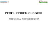 PERFIL EPIDEMIOLOGICO PROVINCIA RIONEGRO 2007. La Provincia de Rionegro se encuentra localizada hacia el suroccidente del Departamento y esta constituido.