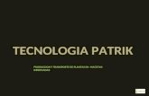 TECNOLOGIA PATRIK PRODUCCION Y TRANSPORTE DE PLANTAS EN MA C ETAS IN N OVADAS.