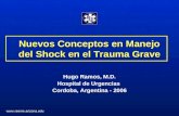 Manejo Del Shock en El Trauma Grave