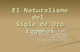 El Naturalismo del Siglo de Oro Español