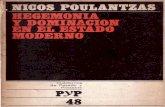 Nicos Poulantzas - Hegemonia y Dominacion en El Estado Moderno