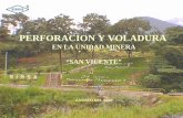 02-PV23 Perforacion y Voladura en La Unidad Minera San Vicente-PERU
