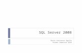 SQL Server 2008 Rocío Contreras Águila Primer Semestre 2010.