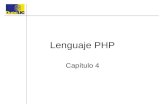 Lenguaje PHP Capítulo 4. Lenguaje PHP básico 1.Sintaxis básica 2.Tipos de datos 3.Variables 4.Constantes 5.Expresiones y operadores 6.Estructuras de control.