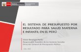 Victor Bocangel Puclla Responsable Temático de los Sectores Sociales Dirección General de Presupuesto Público Lima, 2013 EL SISTEMA DE PRESUPUESTO POR.