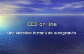 CEB on line Una increíble historia de autogestión.