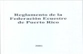 Reglamento Federación Puertorriqueña de Deportes Ecuestres