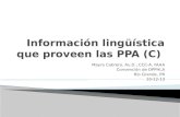 Mayra Cabrera, Au.D., CCC-A, FAAA Convención de OPPHLA Río Grande, PR 10-12-13.