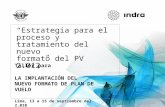 Estrategia para el proceso y tratamiento del nuevo formato del PV 2.012 Taller para LA IMPLANTACIÓN DEL NUEVO FORMATO DE PLAN DE VUELO Lima, 13 a 15 de.