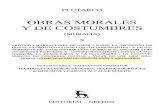 Plutarco - Moralia X 66 - Comparación de Aristófanes y Menandro