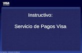 Visa Argentina – Información Confidencial Instructivo: Servicio de Pagos Visa.