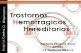 TRASTORNOS HEMORRAGICOS HEREDITARIOS