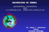 Generalidades de Cirugia Onoclogica