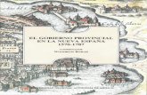 El gobierno provincial en la Nueva España 1570-1787 - Woodrow Borah