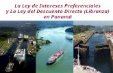 La Ley de Intereses Preferenciales y La Ley del Descuento Directo (Libranza) en Panamá.