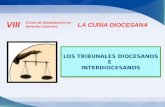 Curso de Actualización en Derecho Canónico VIII LA CURIA DIOCESANA.