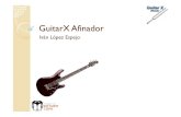 GuitarX Afinador