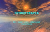 Presentación OZONOTERAPIA Dr. Juan Luis Calatayud Carretero.