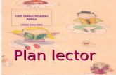 Plan lector CEIP PABLO PICASSO PARLA CURSO 2004-2005.