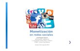 Marketing - Monetización en Redes Sociales | Monetizing Socialmedia