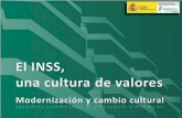 El INSS, una cultura de valores. Manuel de las Heras i Rafael Gallardo