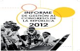 Informe Congreso 2012