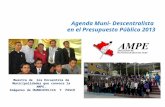 Agenda Muni- Descentralista en el Presupuesto Público 2013 Muestra de los Encuentros de Municipalidades que convoca la AMPE, Imágenes de HUANCAVELICA Y.