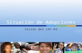 Visión del CAF-R3. Art. 151.- Finalidad de la adopción.- La adopción tiene por objeto garantizar una familia idónea, permanente y definitiva al niño,
