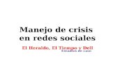 Estudios de casos de manejo de crisis por redes sociales