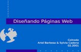 Diseñando Páginas Web Colnodo Ariel Barbosa & Sylvia Cadena 02.2001.