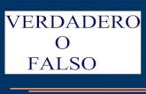 TEST DE VERDADERO O FALSO