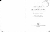 Jacques Chevalier-Historia Del Pensamiento Tomo I