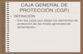 CAJA GENERAL DE PROTECCIÓN (CGP)