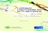 Programa del II Congreso Latinoamericano de Clarinetistas LIMA 2012 (Clariperu)