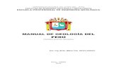 Manual de Geologia Del Peru