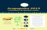 Arapapaha 2013 Calendario lunar de siembra